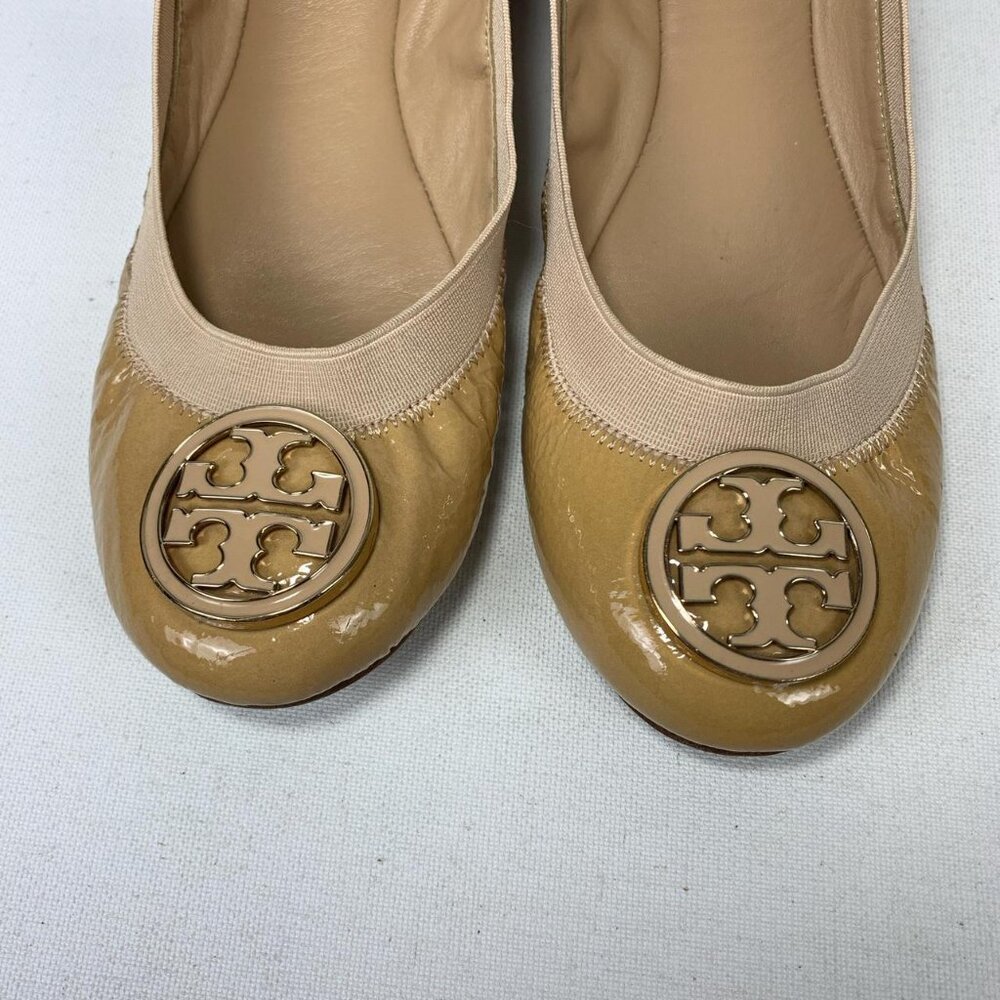 Tory Burch Reva Ballet Flats - Chic Elegance in Size 7M - Perfect for Balletcore - Picture 4 of 8